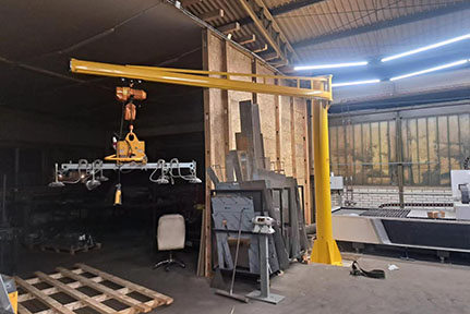 Jib Crane for Metal Plate